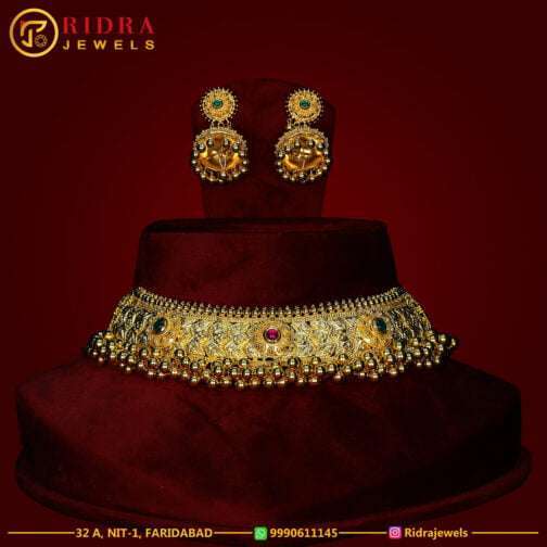 Manjistha Gold Choker