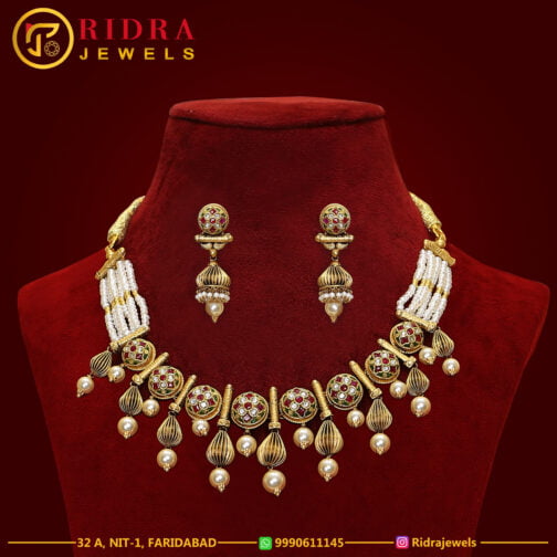 Paraksha Gold Necklace