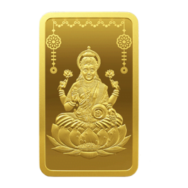 LAKSHMI 24K 10 GM GOLD BAR