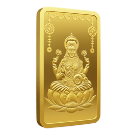 LAKSHMI 24K 10 GM GOLD BAR