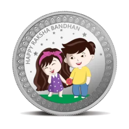 Raksha Bandhan 20 gram Silver Coin