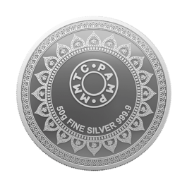 Ashta Lakshmi 50 gm Silver Coin