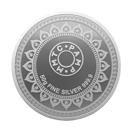 Ashta Lakshmi 50 gm Silver Coin