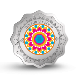 Raksha Bandhan 20 gm Silver Gifting Coin For Sister